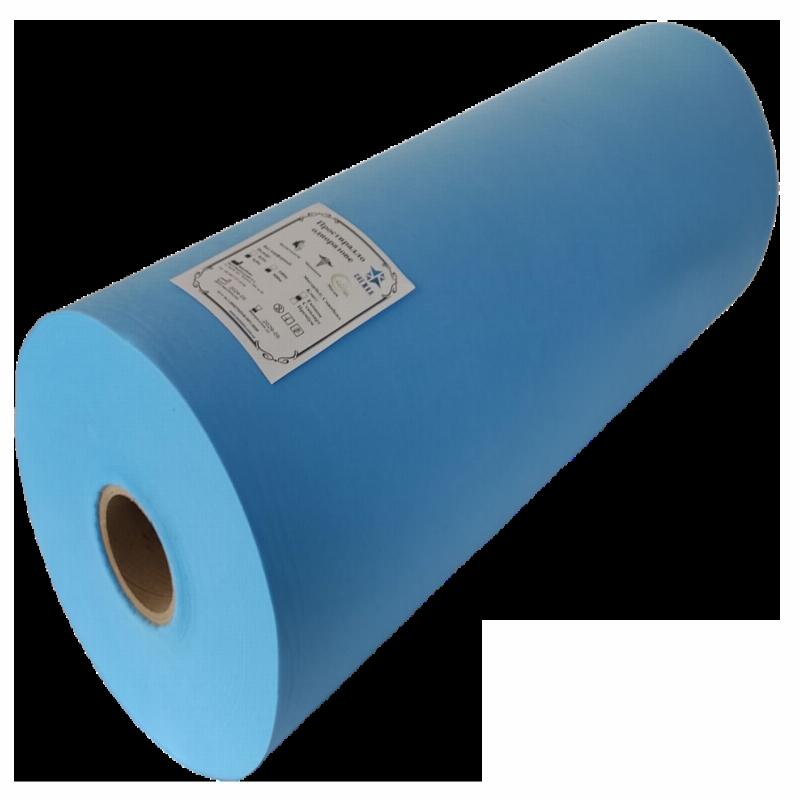 Простирадло одноразове медичне (неткане) нестерильне в рулоні торгової марки «СНЕЖКА» без перфорації (розмір 0,6х200 м, щ. 20 г/м2) спанбонд